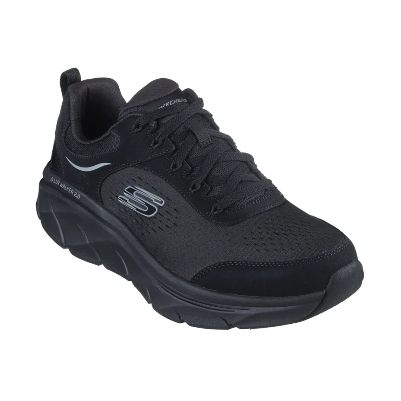 کفش مشکی مردانه اسکچرز مدل 232715 BBK D'Lux Walker 2.0 - Durven Skechers