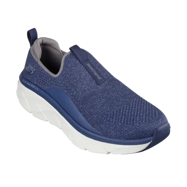 کفش سرمه‌ای مردانه اسکچرز مدل 232722 NVGY D'Lux Walker 2.0 - Rander Skechers