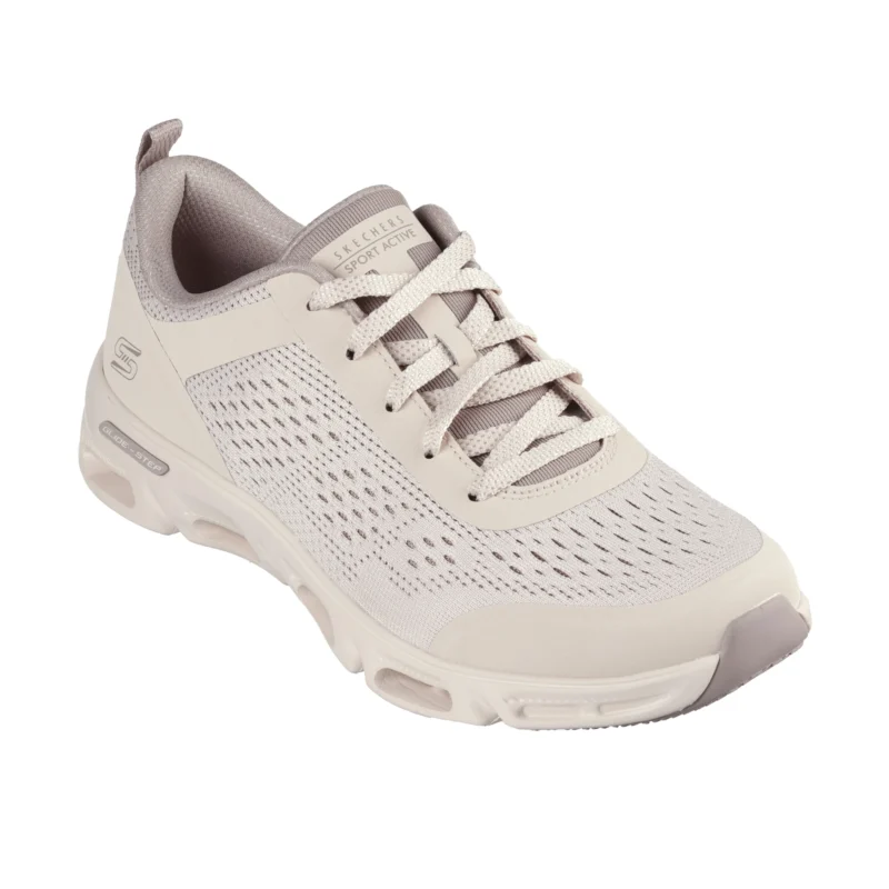 کفش کرم زنانه اسکچرز مدل 104607 NUDE Glide-Step Gratify - Lume Skechers