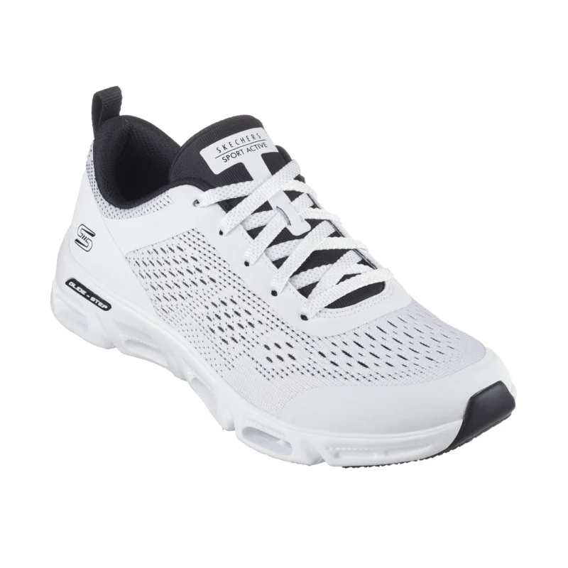 کفش سفید زنانه اسکچرز مدل 104607 WBK Glide-Step Gratify - Lume Skechers