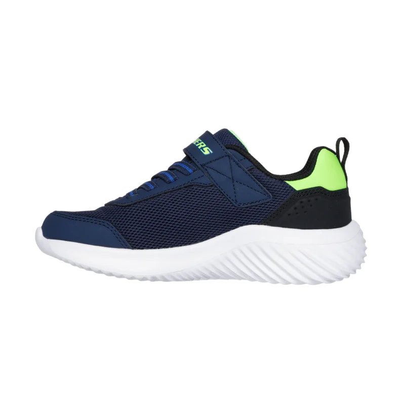 کفش سرمه‌ای پسرانه اسکچرز مدل 403723L NVLM Bounder-Tech - Ultravoid Skechers