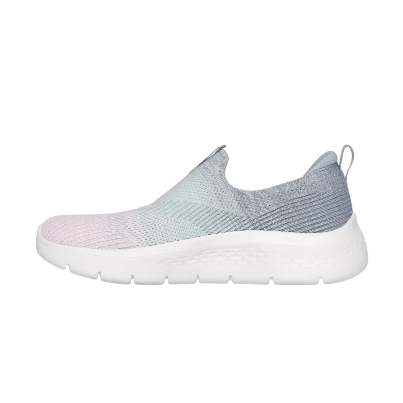 خرید طوسی صورتی کفش زنانه اسکچرز مدل 124827 GYMT GO WALK Flex - Cali Sunset Skechers