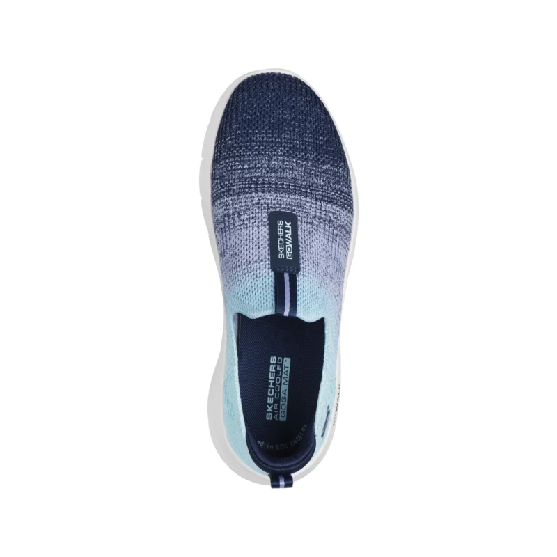 خرید سرمه‌ای آبی کفش زنانه اسکچرز مدل 124827 NVAQ GO WALK Flex - Cali Sunset Skechers