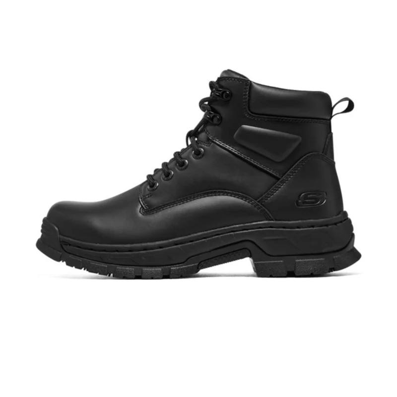 خرید کفش کار مشکی مردانه اسکچرز مدل 200130 BLK Vinten - Enzot Skechers