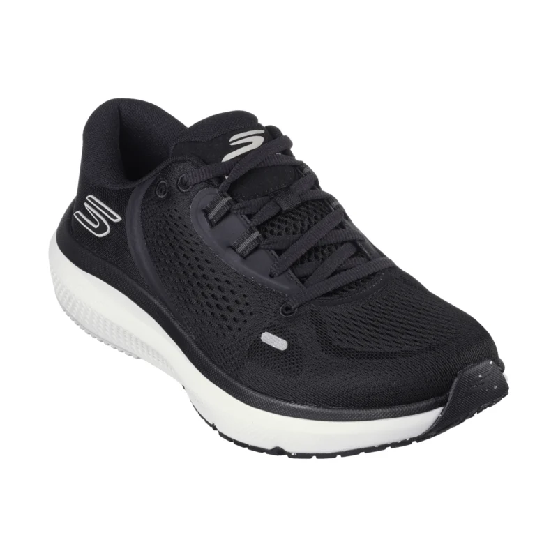 کفش مشکی زیره سفید مردانه اسکچرز مدل 246082 BKW Skechers GO RUN Pure 4 Arch Fit