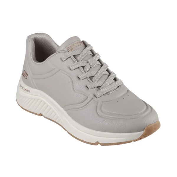 خرید کفش طبی کرم زنانه اسکچرز مدل 117560 TPE BOBS Arch Comfort B Sweet - A Bind Skechers