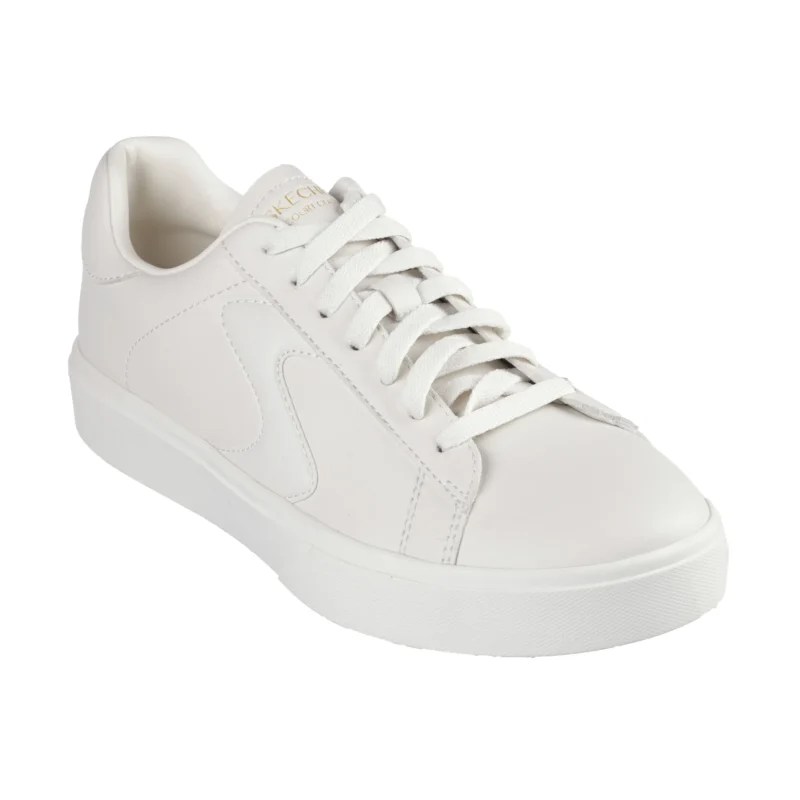 قیمت کتونی چرم کرم زنانه اسکچرز مدل 185019 NAT Eden LX - Soft Shades Skechers اورجینال کلاسیک