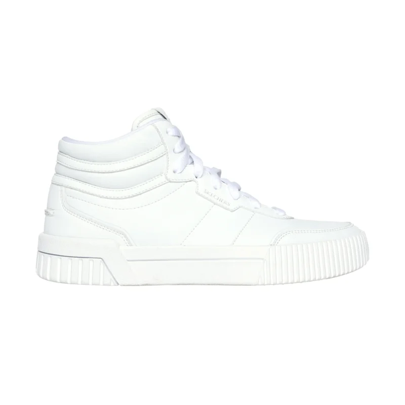 کفش سفید ساق دار زنانه اسکچرز مدل 185094 WHT Jade - High Reward Skechers