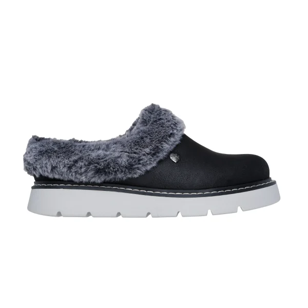 خرید کفش پشت باز مشکی زنانه اسکچرز مدل 114762 BLK BOBS Keepsakes Lite - Cozy Blend Skechers از نمایندگی اسکیچرز