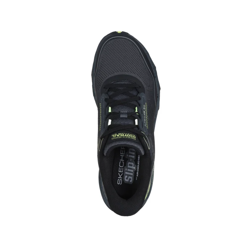 خرید کفش طبیعت گردی تمام مشکی مردانه اسکچرز 220761 BKGY Skechers Slip-ins: GO RUN Trail Altitude 2.0 - Utmost Tread از سایت ایران اسکچرز