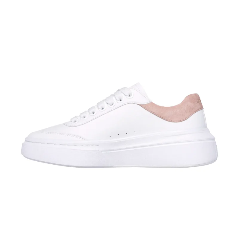 قیمت و خرید کفش زنانه سفید صورتی اسکچرز مدل 185060 WPK Cordova Classic - Best Behaviour Skechers با کفی مموری از سایت ایران اسکیچرز