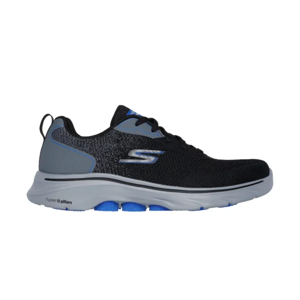 خرید کفش مشکی مردانه اسکچرز مدل 216555 BKGY GO WALK 7 - Ennoble Skechers از ایران اسکچرز