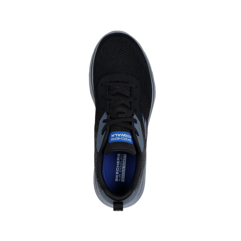 خرید کفش مشکی مردانه اسکچرز مدل 216555 BKGY GO WALK 7 - Ennoble Skechers از ایران اسکچرز