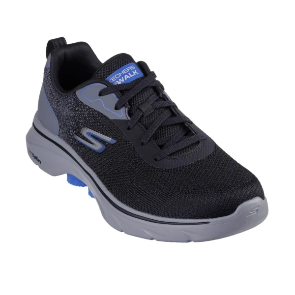 خرید کفش مشکی مردانه اسکچرز مدل 216555 BKGY GO WALK 7 - Ennoble Skechers از ایران اسکچرز