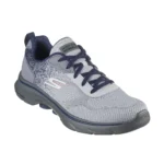 خرید کفش طوسی مردانه اسکچرز مدل 216555 GYNV GO WALK 7 - Ennoble Skechers مناسب پیاده روی