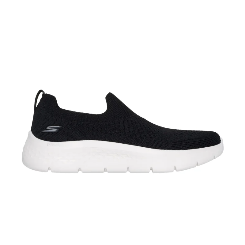 خرید کفش بدون بند زنانه سیاه اسکچرز مدل 124833 BKW GO WALK Flex - Elani Skechers از ایران اسکیچرز